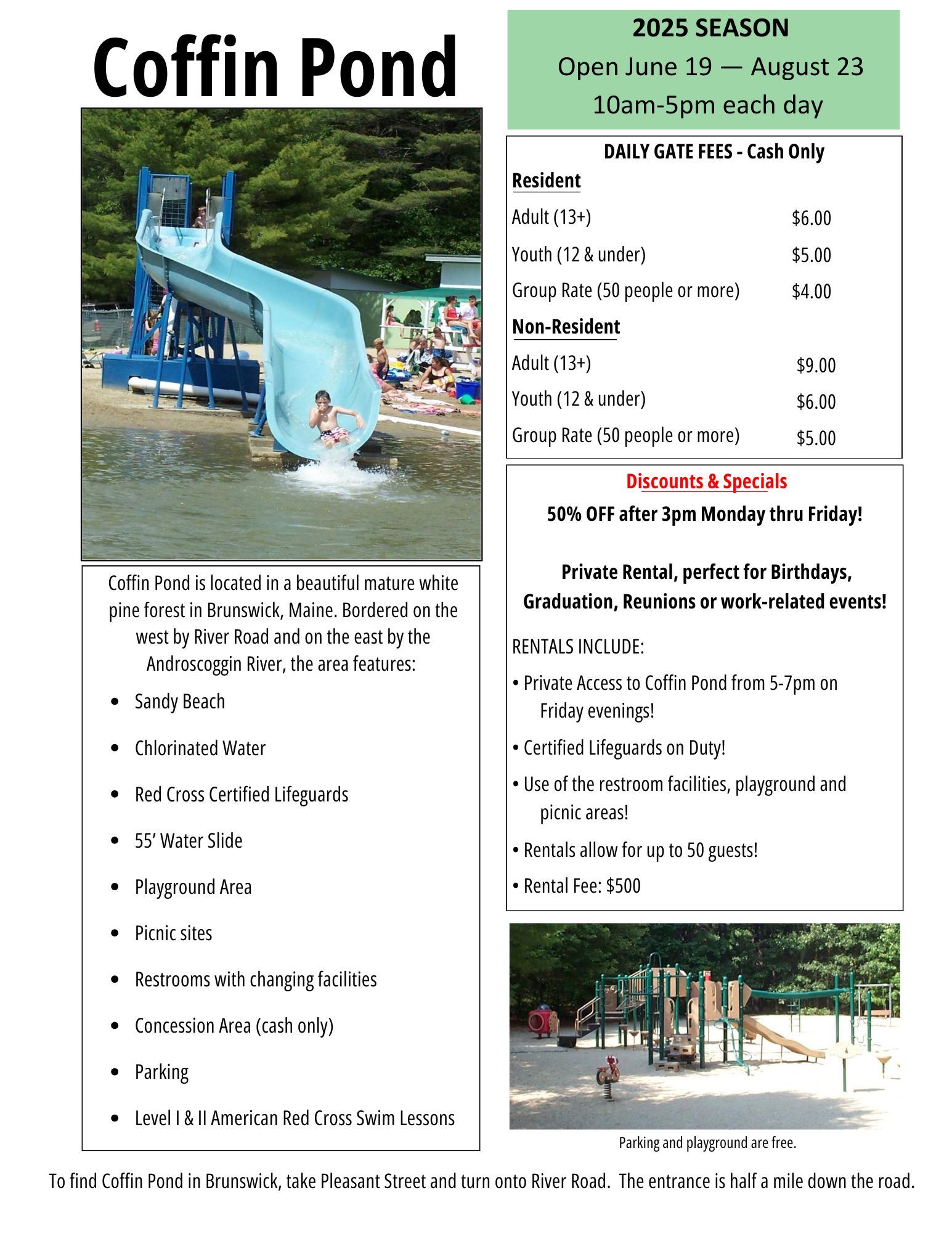 Coffin Pond 2025