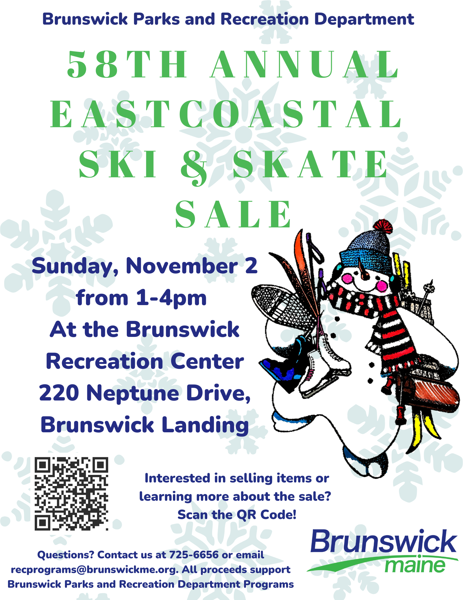 2025 Ski & Skate Sale Flyer