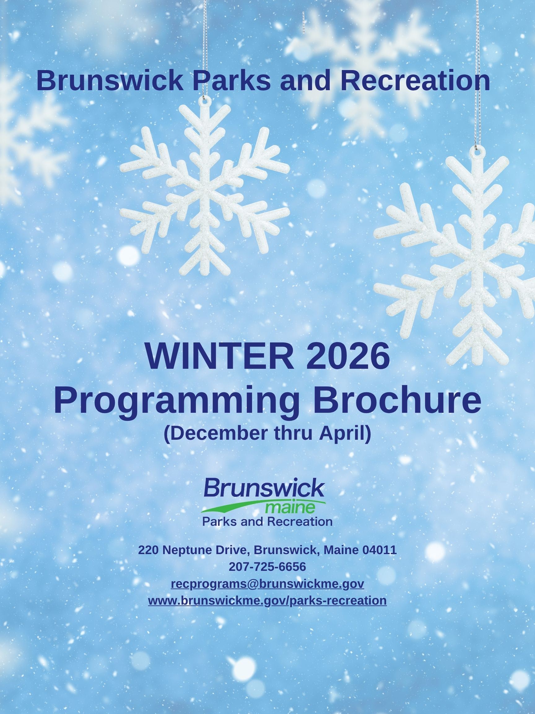 Winter Brochure COVER