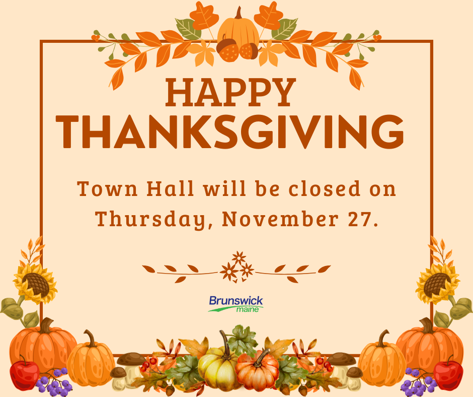 thanksgiving town hall closure
