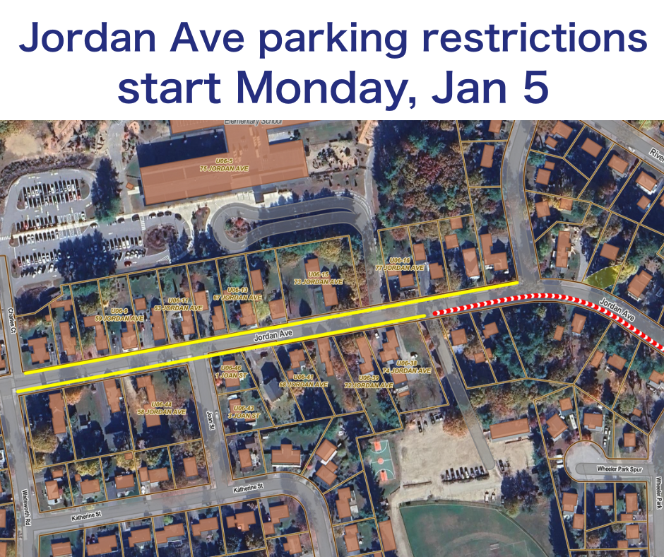 jordan ave parking restrictions