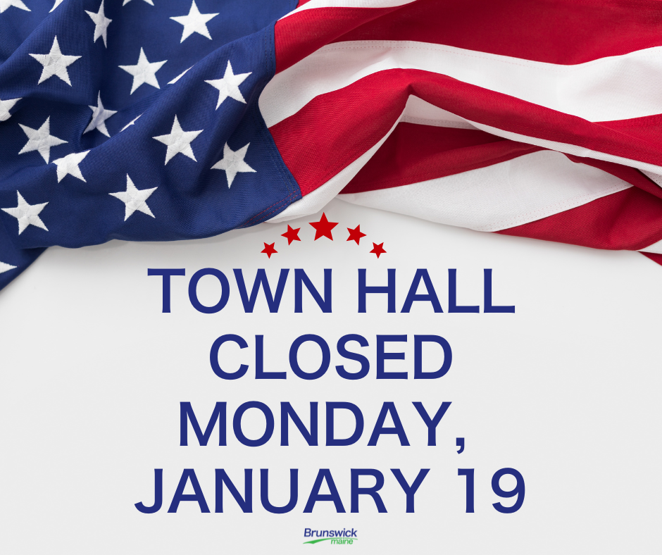 MLK text for Town Hall closure
