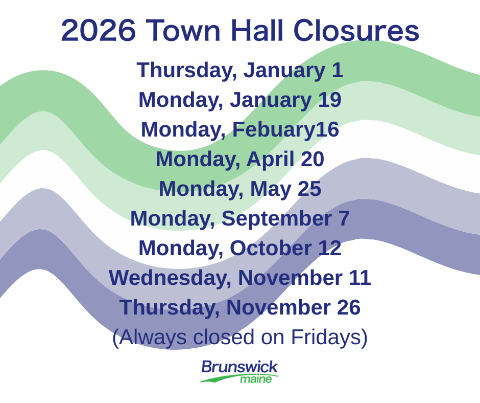 2026 town hall closures