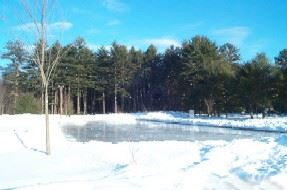 Coffin Pond Ice Skating Rink