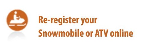 Re-register your Snowmobile or ATV online Opens in new window